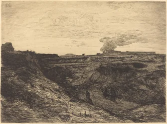 Steinbruch bei Montmartre