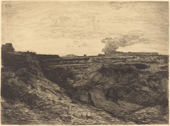 Steinbruch bei Montmartre