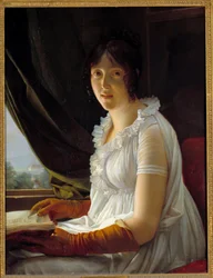 Porträt von Madame Barbier Walbonne (1763-1837), Ehefrau des Malers Jacques Luc Barbier