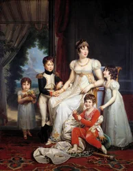 Porträt von Marie-Annonciade genannt Caroline Bonaparte