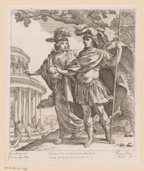 Minerva zeigt Ludwig XIII den Tempel des Ruhms