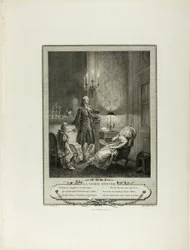 Winterabend, aus Monument du Costume Physique et Moral de la fin du Dix-huitième siècle
