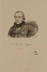 Louis Antoine Henri de Bourbon (1772-1804), Herzog von Enghien im Conde-Uniform