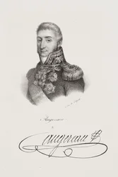 Porträt des Marschalls Charles Pierre François Augereau