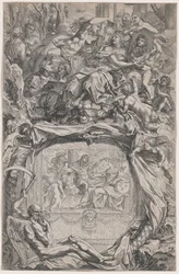 Frankreich von Ludwig XIV. mit Sieg gekrönt