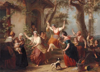Die Schaukel, 1848
