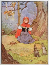 Rotkäppchen, Illustration aus 