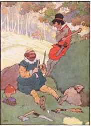 Doch einer von ihnen, härter im Herzen, schwor, seinen Auftrag auszuführen, 1930er Jahre