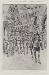 Der Empfang unserer Bürger-Soldaten