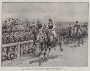 Ereignisse in Paris, Militärische Vorsichtsmaßnahmen bei den Longchamps-Rennen