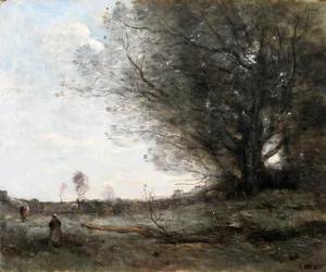 Eine Landschaft in Surrey