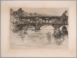 Ponte Vecchio, Florenz (Erste Platte)