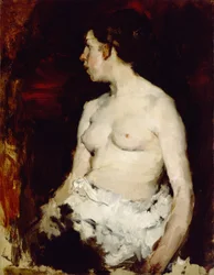 Sitzender Akt, ca. 1879