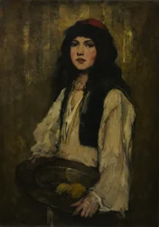 Das venezianische Mädchen, um 1880