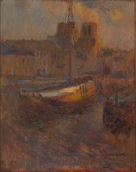 Schiffe vor Anker, Cherbourg Nr. II
