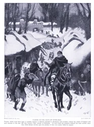 Hungersnot in den Tagen von Ethelred AD1005, 1920er Jahre