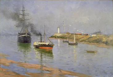 Der Hafen von Honfleur, 1886