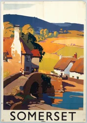 "Somerset", GWR-Poster, ca. 1930er