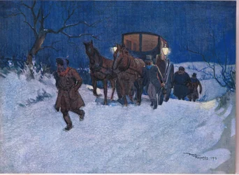 Nahe dem Ende der Reise, ca. 1920