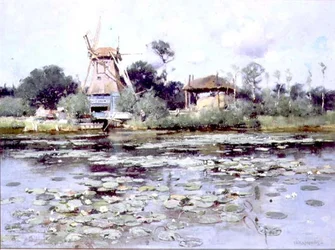 Ein Mühlenteich