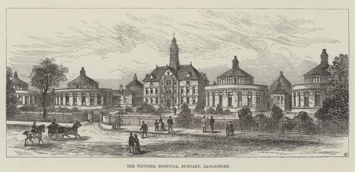 Das Victoria-Krankenhaus, Burnley, Lancashire