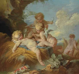 Boucher - Der Liebesgott als Schnitter, Ananoff und Wildenstein, 63