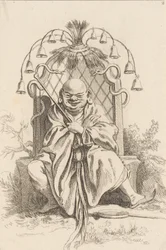 Chinesischer Arzt, 1738-45