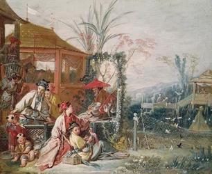 Die chinesische Jagd, ca. 1742