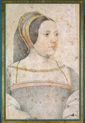Porträt von Judith von Assigny, Ehefrau von Jean de Crequi, Herr von Cannaples (1502 - 1558)