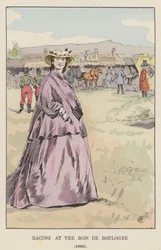Rennen im Bois de Boulogne, 1862