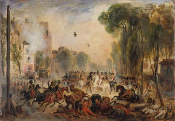 Attentat Joseph Fieschis auf König Louis-Philippe I. von Frankreich am 28. Juli 1835.