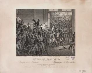 Rückkehr von Bonaparte, 20. März 1815, ca. 1820