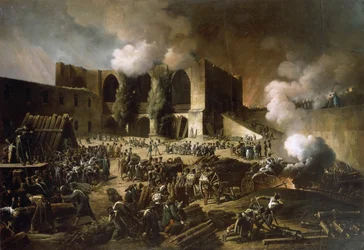 Die Verteidigung der Burg von Burgos im Oktober 1812