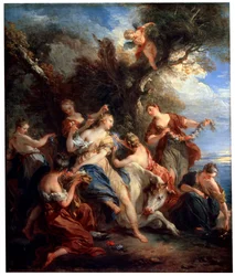 Die Entführung Europas, um 1725