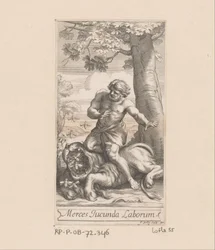 Samson und der Löwe