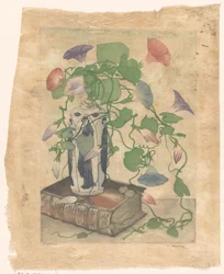 Winde in einer Keramikvase