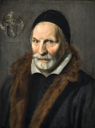 Porträt von Jacobus Hendricksz Zaffius