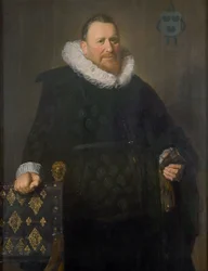 Porträt von Nicholaes Woutersz. van der Meer (1574-1637)