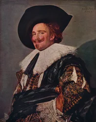 Der lachende Kavalier, 1624