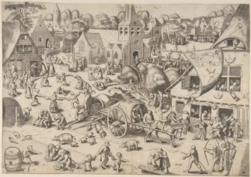 Das Kirmesfest in Hoboken, ca. 1559