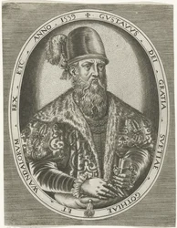 Porträt von König Gustav I. von Schweden