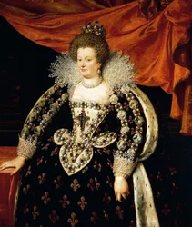 Ganzkörperporträt von Maria de Medici