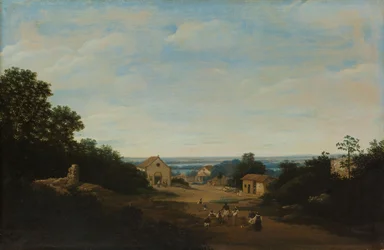 Brasilianische Landschaft mit dem Dorf Igaraçu