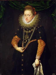 Porträt von Konstanze von Österreich 1588-1631, Königin von Polen, ca. 1603