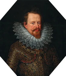 Porträt von Vincenzo Gonzaga 1562-1612, Herzog von Mantua, frühes 17. Jahrhundert
