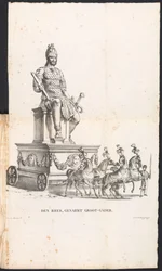 Riese Großvater in der Parade für den Heiligen Rombout, 1825
