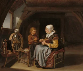 Das Tischgebet, ca. 1650-1655