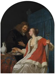 Das Austernmahl, 1661
