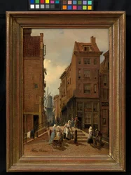 Straße in Amsterdam