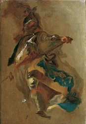 Stehender Feldherr